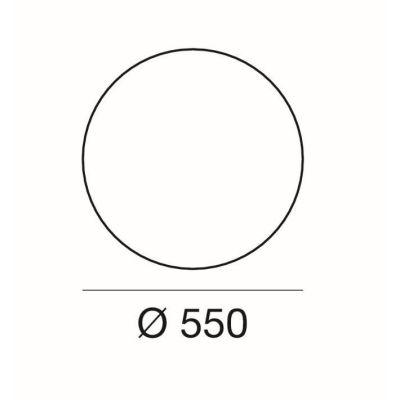 OH!IN LAMPADA DA PAVIMENTO A SFERA D55 DESIGN MODERNO COLORE BIANCO DELLA LINEA LIGHT Linea Light - Cristalensi Shop Online