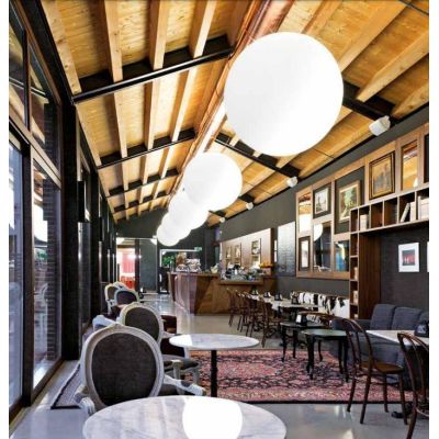 OH!IN PLAFONIERA A SFERA D55 DESIGN MODERNO COLORE BIANCO DELLA LINEA LIGHT Linea Light - Cristalensi Shop Online