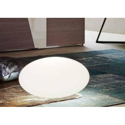 OH!SMASH LAMPADA DA TAVOLO IN FORMA OVALE BIANCA D38 DESIGN MODERNO DELLA LINEA LIGHT Linea Light - Cristalensi Shop Online