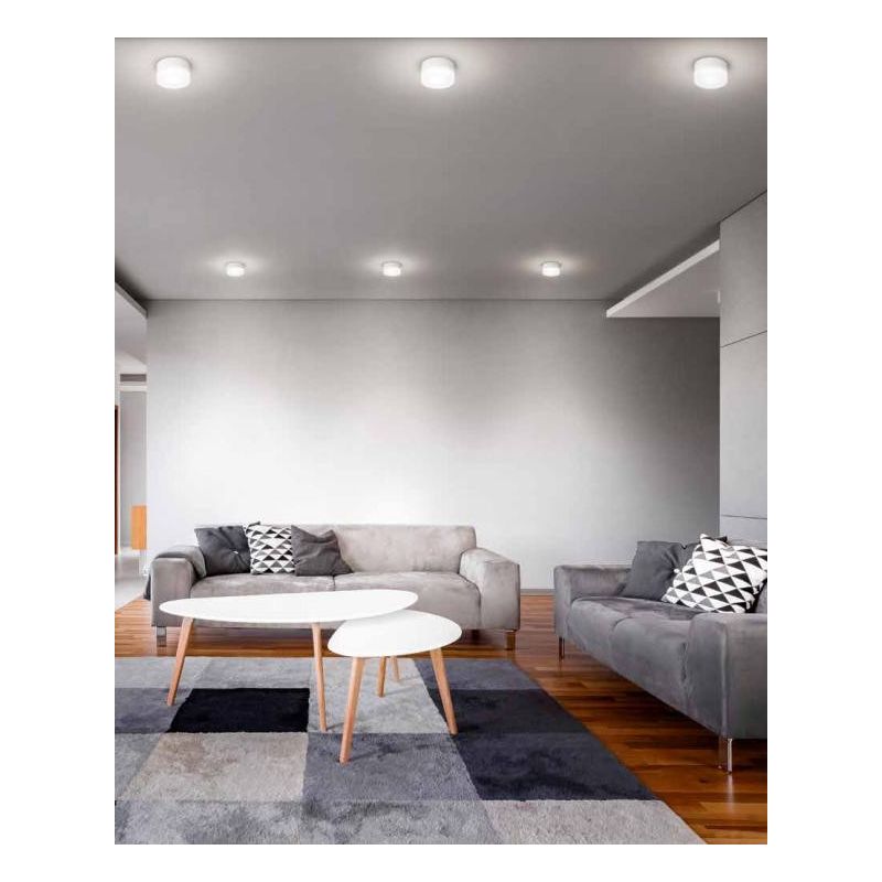 ONE TO ONE FARETTO DA SOFFITTO ROTONDO LED 10W LUCE 3000K BIANCO MODERNO DELLA LINEA LIGHT Linea Light - Cristalensi Shop Online