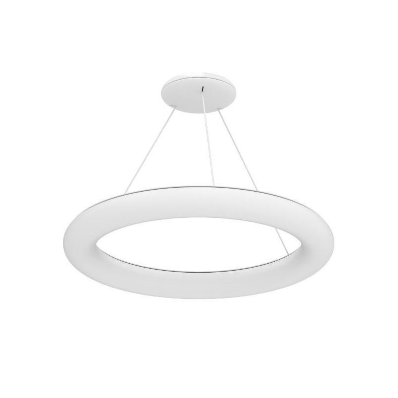 POLO LAMPADARIO MODERNO AD ANELLO D66 LED INTEGRATO 31W LUCE 3000K BIANCO DELLA LINEA LIGHT Linea Light - Cristalensi Shop Onlin