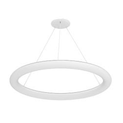 POLO LAMPADARIO AD ANELLO D96 LED 51W LUCE 3000K BIANCO MODERNO DELLA LINEA LIGHT Linea Light - Cristalensi Shop Online
