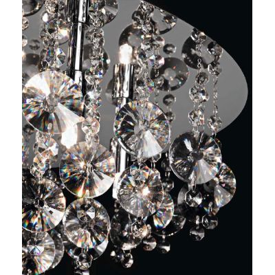 PLAFONIERA PICCOLA IN CROMO LUCIDO CON CRISTALLI Perenz - Cristalensi Shop Online