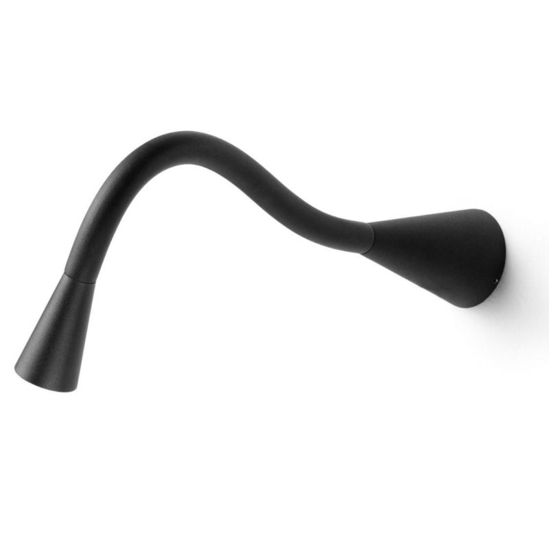 SNAKE W1 APPLIQUE MODERNA ORIENTABILE LED 2W DA LETTURA BIANCA O NERA DELLA LINEA LIGHT Linea Light - Cristalensi Shop Online