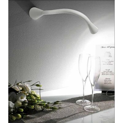 SNAKE W1 APPLIQUE MODERNA ORIENTABILE LED 2W DA LETTURA BIANCA O NERA DELLA LINEA LIGHT Linea Light - Cristalensi Shop Online