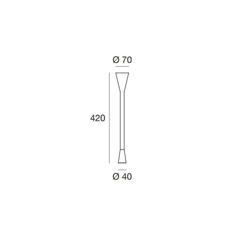 SNAKE W1 APPLIQUE MODERNA ORIENTABILE LED 2W DA LETTURA BIANCA O NERA DELLA LINEA LIGHT Linea Light - Cristalensi Shop Online