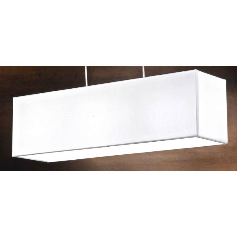SOSPENSIONE IN CROMO SATINATO CON PARALUME TELETTA 70X18 CM MODERNO Perenz - Cristalensi Shop Online