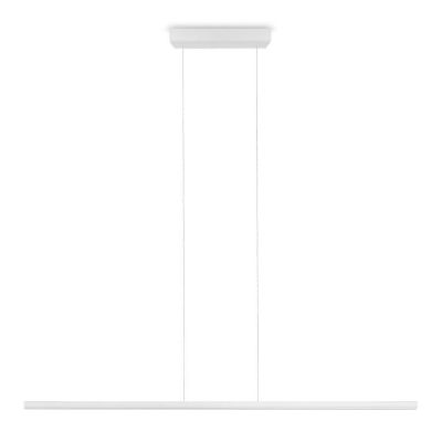 STRAIGHT P1 SOSPENSIONE LINEARE LED 18W MODERNA BIANCA O NERA DELLA LINEA LIGHT Linea Light - Cristalensi Shop Online