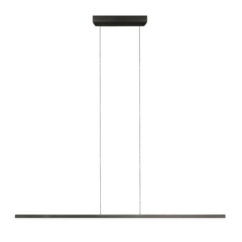 STRAIGHT P1 SOSPENSIONE LINEARE LED 18W MODERNA BIANCA O NERA DELLA LINEA LIGHT Linea Light - Cristalensi Shop Online