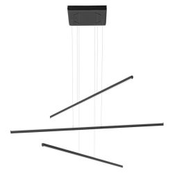 STRAIGHT P3 SOSPENSIONE MODERNA BIANCA O NERA LED 34W LUCE 2700K DELLA LINEA LIGHT Linea Light - Cristalensi Shop Online 2