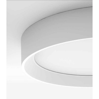 TARA PLAFONIERA ROTONDA PICCOLA D31 BIANCA LED 23W LUCE 3000K DELLA LINEA LIGHT Linea Light - Cristalensi Shop Online