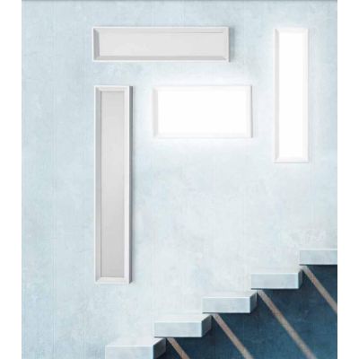 TARA DIMM PLAFONIERA RETTANGOLARE 54X29 DIMMERABILE LED 42W LUCE 3000K BIANCA DELLA LINEA LIGHT Linea Light - Cristalensi Shop O