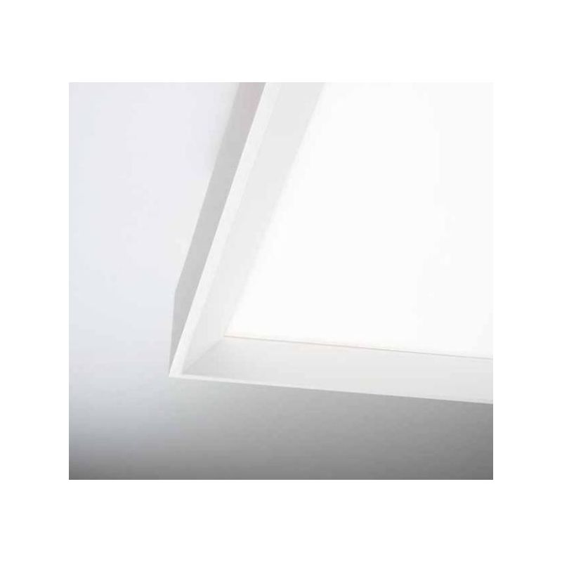 TARA MEGA GRANDE PLAFONIERA QUADRATA 89X89 DIMMERABILE LED 72W LUCE 3000K BIANCA DELLA LINEA LIGHT Linea Light - Cristalensi Sho