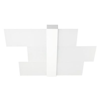 TRIAD PLAFONIERA IN VETRO SABBIATO LED 36W LUCE 3000K MODERNA DELLA LINEA LIGHT Linea Light - Cristalensi Shop Online