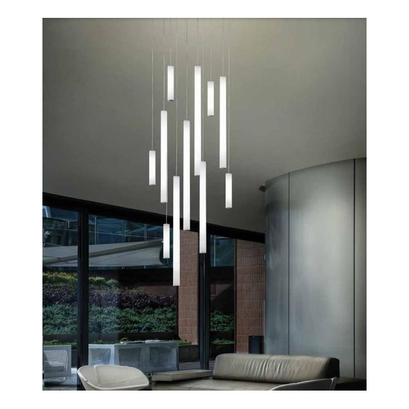 TU-V SOSPENSIONE GRANDE A CILINDRO DIMMERABILE LED 54W LUCE 3000K MODERNA DELLA LINEA LIGHT Linea Light - Cristalensi Shop Onlin