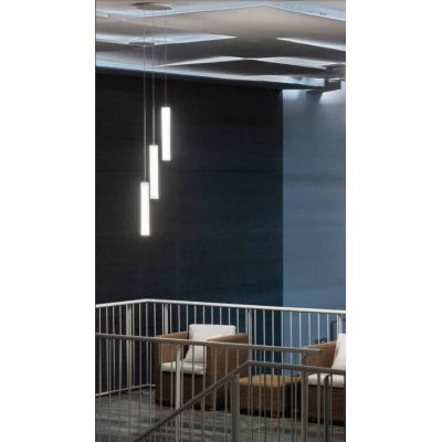 TU-V SOSPENSIONE MODERNA A TRE LUCI DIMMERABILE LED 56W LUCE 3000K DELLA LINEA LIGHT Linea Light - Cristalensi Shop Online