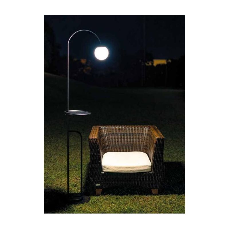 BUTLER PIANTANA DA ESTERNO IP65 LED 8W IN METALLO NERO H190 DELLA LINEA LIGHT Linea Light - Cristalensi Shop Online