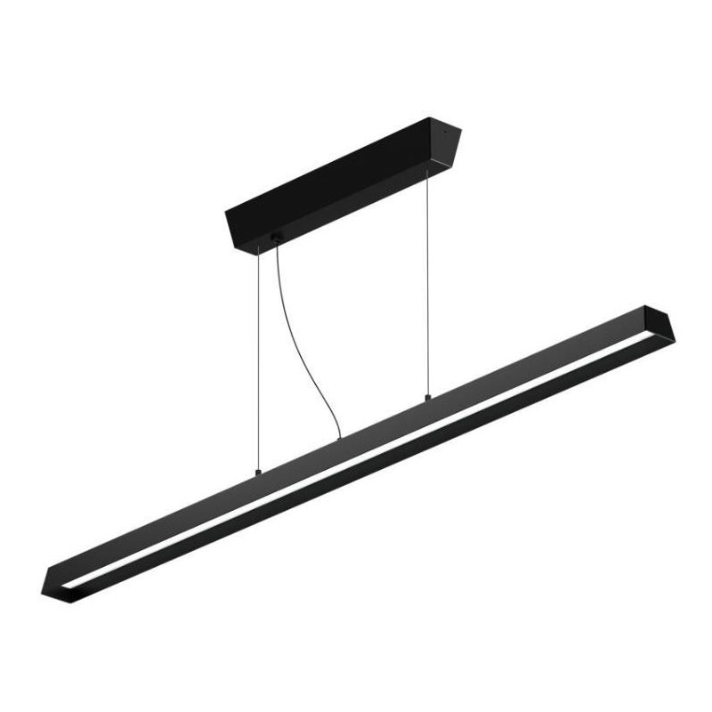 LIRA AISI SOSPENSIONE DA ESTERNI IP65 LINEARE IN METALLO NERO O MARRONE LED 31W LUCE 3000K Linea Light - Cristalensi Shop Online