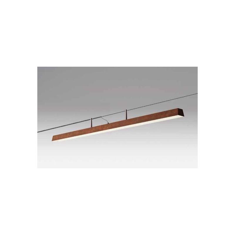 LIRA AISI ILLUMINAZIONE A CAVO PER ESTERNI IP65 IN METALLO NERO O MARRONE LED 31W LUCE 3000K Linea Light - Cristalensi Shop Onli