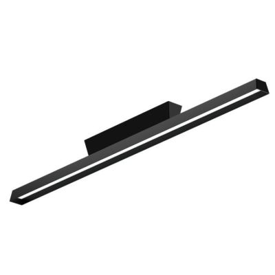 LIRA AISI LAMPADA DA SOFFITTO PER ESTERNI IP65 IN METALLO NERO O MARRONE LED 31W LUCE 3000K Linea Light - Cristalensi Shop Onlin