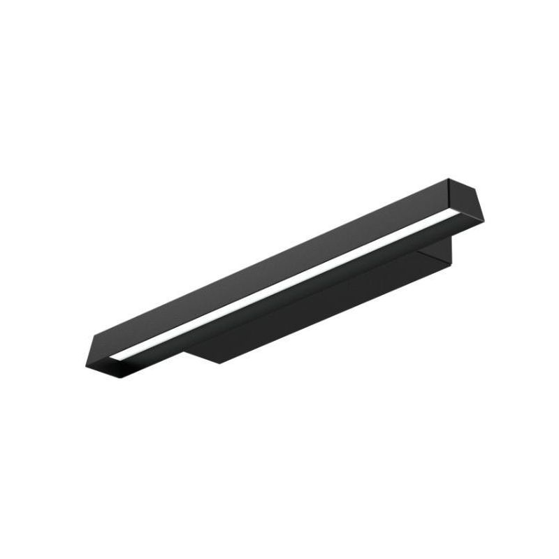 LIRA AISI APPLIQUE PER AMBIENTI ESTERNI IP65 IN METALLO NERO O MARRONE LED 15W LUCE 3000K Linea Light - Cristalensi Shop Online
