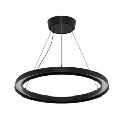 LIRA SOSPENSIONE MODERNA DA ESTERNI IP65 IN ALLUMINIO NERO O MARRONE LED 30W LUCE 3000K Linea Light - Cristalensi Shop Online 2