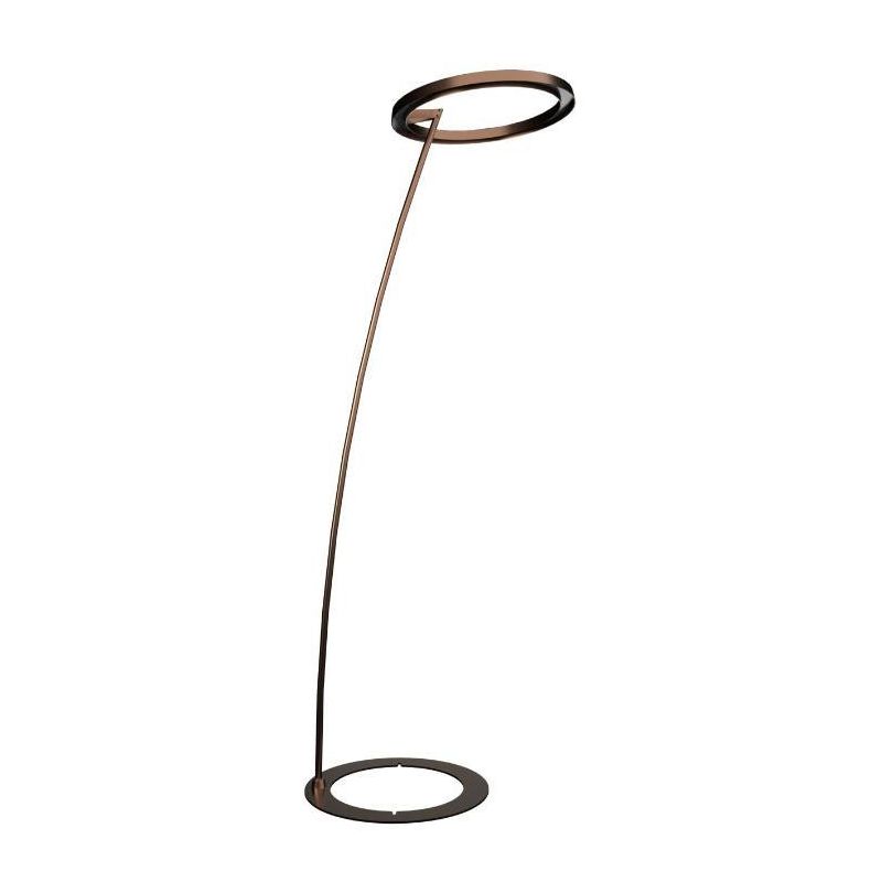 LIRA PIANTANA MODERNA PER ESTERNI IP65 IN ALLUMINIO NERO O MARRONE LED 30W LUCE 3000K Linea Light - Cristalensi Shop Online