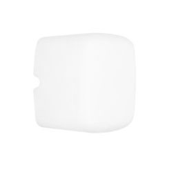 MINIWHITE Q PICCOLA APPLIQUE PER AMBIENTI ESTERNI QUADRATA IP65 LED 4W LUCE 3000K O 4000K BIANCA Linea Light - Cristalensi Shop