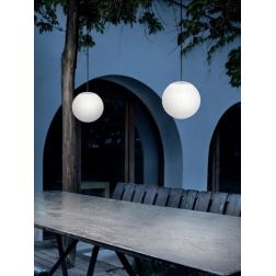 OH!P65 SOSPENSIONE PICCOLA A SFERA D28 DA ESTERNI COLORE BIANCO DESIGN MODERNO DELLA LINEA LIGHT Linea Light - Cristalensi Shop  2