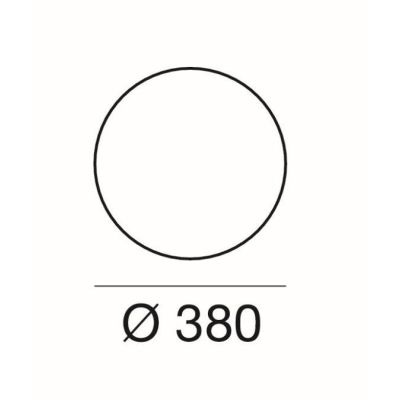 OH!S65 PLAFONIERA A SFERA MEDIA D38 DA ESTERNI COLORE BIANCO DESIGN MODERNO DELLA LINEA LIGHT Linea Light - Cristalensi Shop Onl