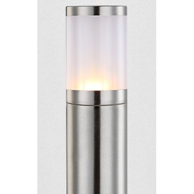 XELOO PALO DA ESTERNO ALTEZZA 80 CM IN ACCIAIO INOSSIDABILE DIFFUSORE BIANCO Globo Lighting - Cristalensi Shop Online