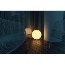 OH!FL65 LAMPADA DA TERRA GRANDE D55 PER ESTERNI COLORE BIANCO DESIGN MODERNO DELLA LINEA LIGHT Linea Light - Cristalensi Shop On 2