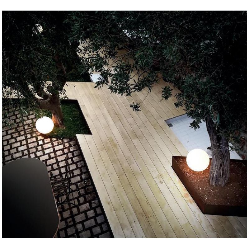 OH!FL65 LAMPADA DA TERRA MAXI D74 PER ESTERNI COLORE BIANCO DESIGN MODERNO DELLA LINEA LIGHT Linea Light - Cristalensi Shop Onli