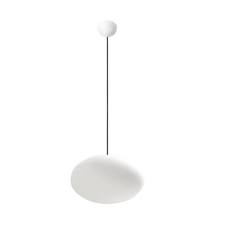 OH! SMASH P65 SOSPENSIONE OVALE DA ESTERNI D38 IP65 COLORE BIANCO DESIGN MODERNO DELLA LINEA LIGHT Linea Light - Cristalensi Sho