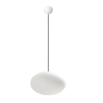 OH! SMASH P65 SOSPENSIONE OVALE DA ESTERNI D38 IP65 COLORE BIANCO DESIGN MODERNO DELLA LINEA LIGHT Linea Light - Cristalensi Sho
