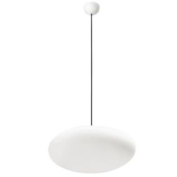 OH! SMASH P65 SOSPENSIONE OVALE DA ESTERNI D55 IP65 COLORE BIANCO DESIGN MODERNO DELLA LINEA LIGHT Linea Light - Cristalensi Sho