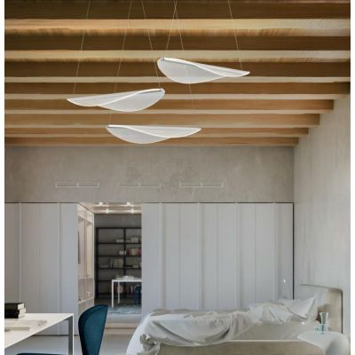 DIPHY GRANDE LAMPADARIO A SOSPENSIONE DIMMERABILE LED 40W LUCE 3000K ULTRAMODERNO DELLA LINEA LIGHT STILNOVO MA&DE - Cristalensi