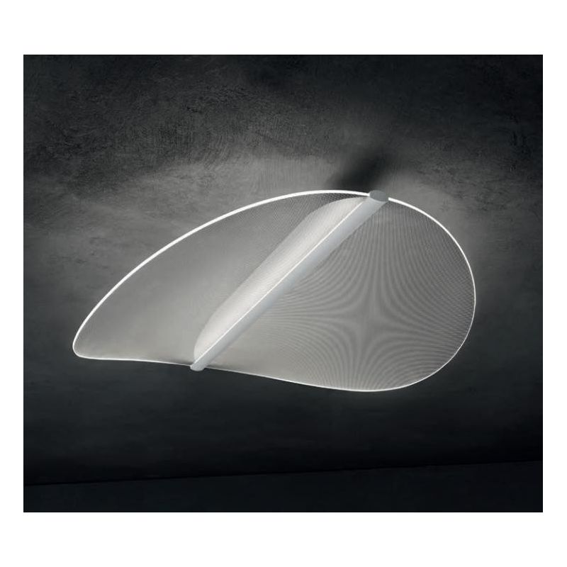 DIPHY PLAFONIERA GRANDE LED 40W LUCE 3000K ULTRAMODERNA DELLA LINEA LIGHT STILNOVO MA&DE - Cristalensi Shop Online