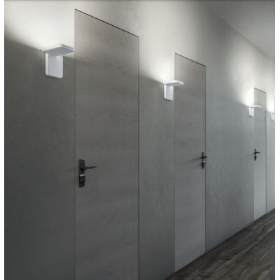 QUAD W APPLIQUE DESIGN MODERNO LED 19W LUCE 3000K BIANCA O NERA ORIGINALE 2 QUADRATI STILNOVO MA&DE - Cristalensi Shop Online