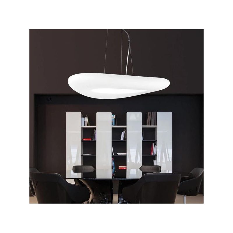 MR MAGOO SOSPENSIONE DIMMERABILE DALI DIAMETRO 115 LED 96W MODERNA MARCHIO STILNOVO LINEA LIGHT STILNOVO MA&DE - Cristalensi Sho