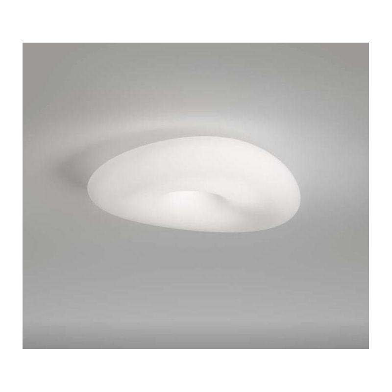 MR MAGOO PLAFONIERA DIMMERABILE DELLA LINEA LIGHT DIAMETRO 52 CM LED 23W MODERNA MARCHIO STILNOVO STILNOVO MA&DE - Cristalensi S