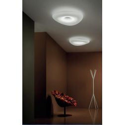 MR MAGOO PLAFONIERA DIMMERABILE DELLA LINEA LIGHT DIAMETRO 52 CM LED 23W MODERNA MARCHIO STILNOVO STILNOVO MA&DE - Cristalensi S 2