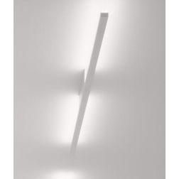 XILEMA W2 PLAFONIERA MODERNA LINEARE LED 34W LUCE 3000K BIANCA O ALLUMINIO MARCHIO STILNOVO STILNOVO MA&DE - Cristalensi Shop On