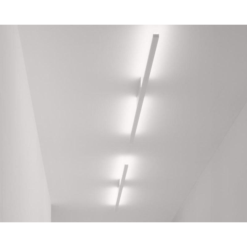 XILEMA W2 PLAFONIERA MODERNA LINEARE LED 34W LUCE 3000K BIANCA O ALLUMINIO MARCHIO STILNOVO STILNOVO MA&DE - Cristalensi Shop On