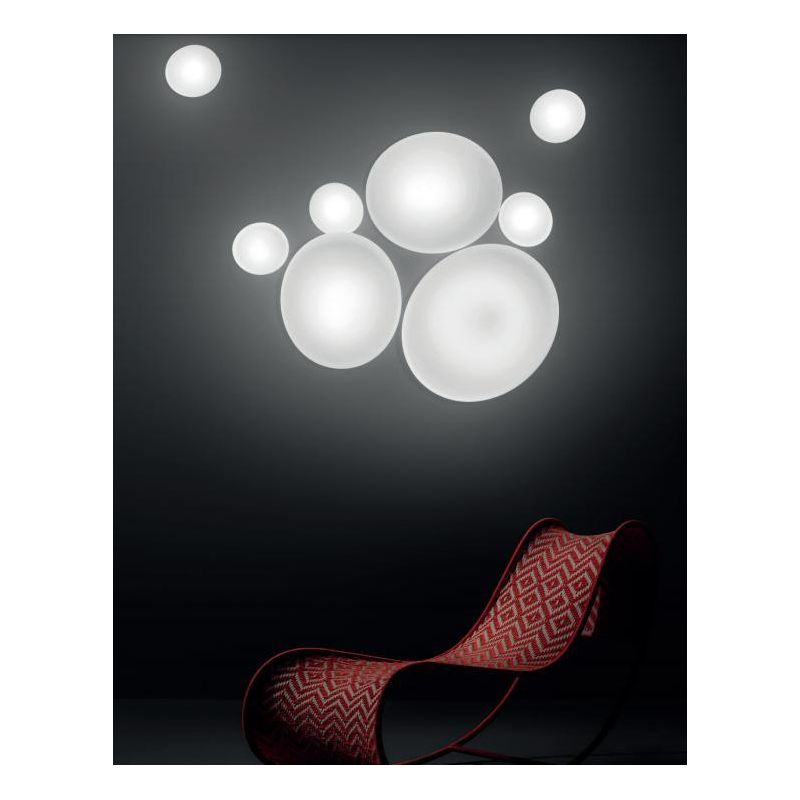 DYNAMIC APPLIQUE PICCOLA MODERNA ROTONDA LED 6W LUCE 3000K MARCHIO STILNOVO STILNOVO MA&DE - Cristalensi Shop Online