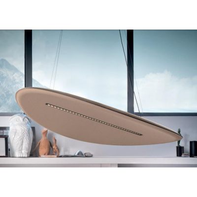 DERBY SOSPENSIONE MODERNA DIMMERABILE CON SCHERMATURA DARKLIGHT LED 21W LUCE 3000K DI STILNOVO STILNOVO MA&DE - Cristalensi Shop