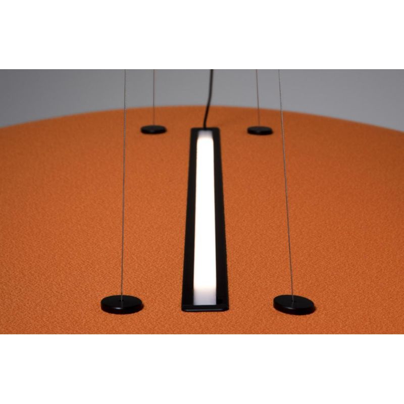 DERBY SOSPENSIONE MODERNA DIMMERABILE CON SCHERMATURA DARKLIGHT LED 21W LUCE 3000K DI STILNOVO STILNOVO MA&DE - Cristalensi Shop