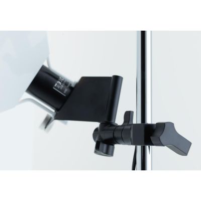 TRIEDRO PIANTANA DAL DESIGN MODERNO BIANCA CON ATTACCO E27 MARCHIO STILNOVO STILNOVO MA&DE - Cristalensi Shop Online