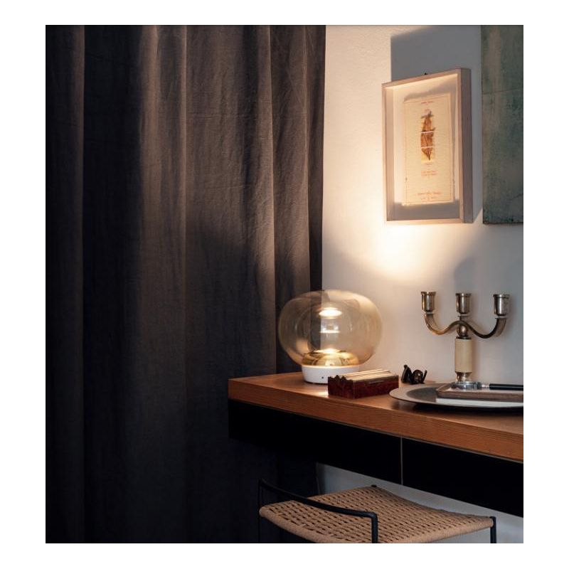 LA MARIEE LAMPADA DA TAVOLO IN VETRO 4 COLORI LED 9W LUCE 3000K MARCHIO STILNOVO STILNOVO MA&DE - Cristalensi Shop Online