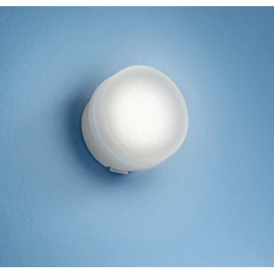 CHOBIN65 APPLIQUE SEMPLICE ROTONDA IP65 DESIGN MODERNO COLORE BIANCO ATTACCO GX53 DI STILNOVO Linea Light - Cristalensi Shop Onl